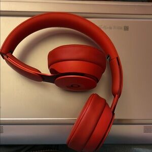 Beats Red Wireless Headphones